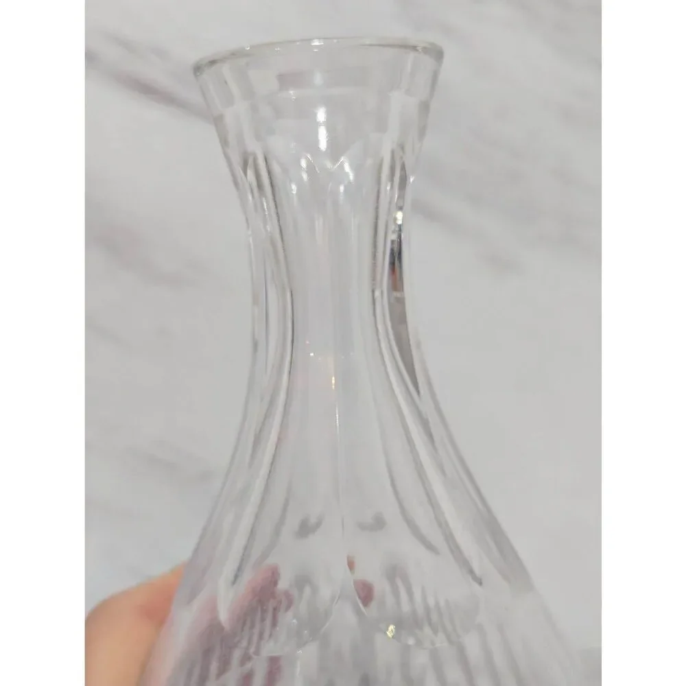 Unknown Brand Cut Lead Crystal Decanter With Stopper Glassware
